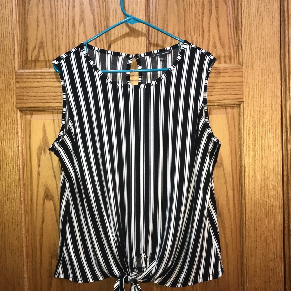 stripped tank top